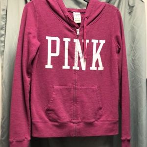 Victoria's Secret PINK zippered hoodie